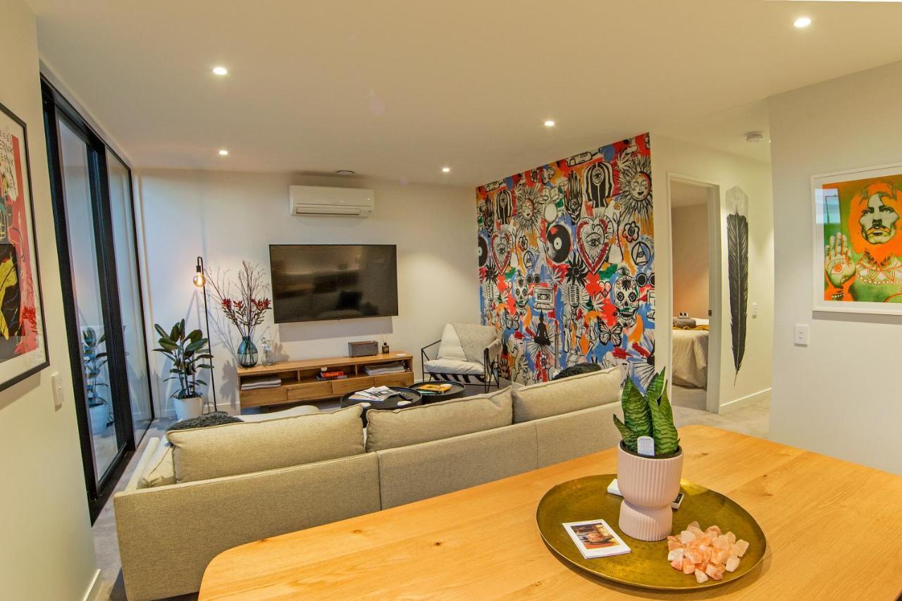 Funk In The City - Luxury Laneway Apartment With Single Garage Christchurch Bagian luar foto