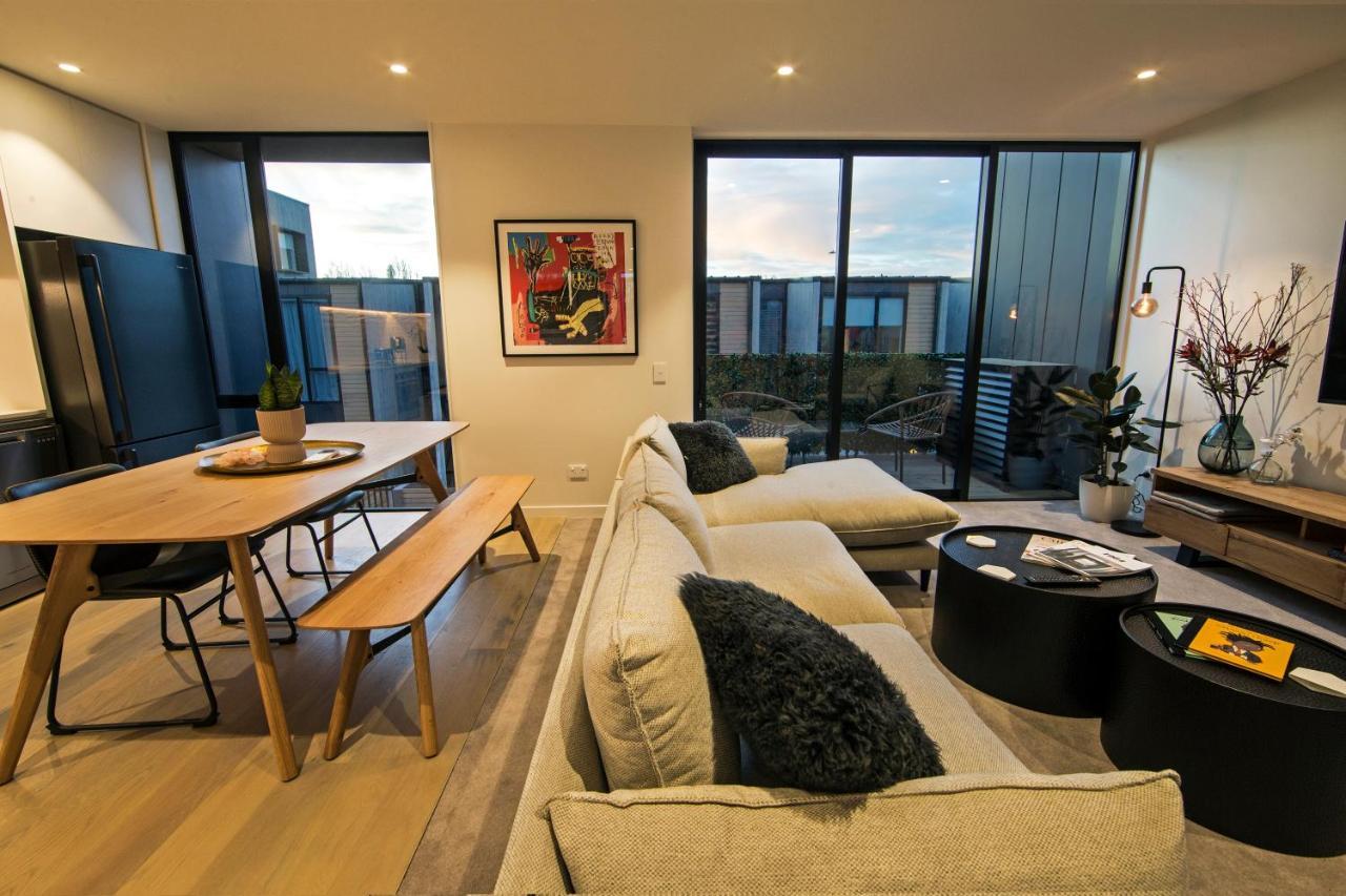 Funk In The City - Luxury Laneway Apartment With Single Garage Christchurch Bagian luar foto