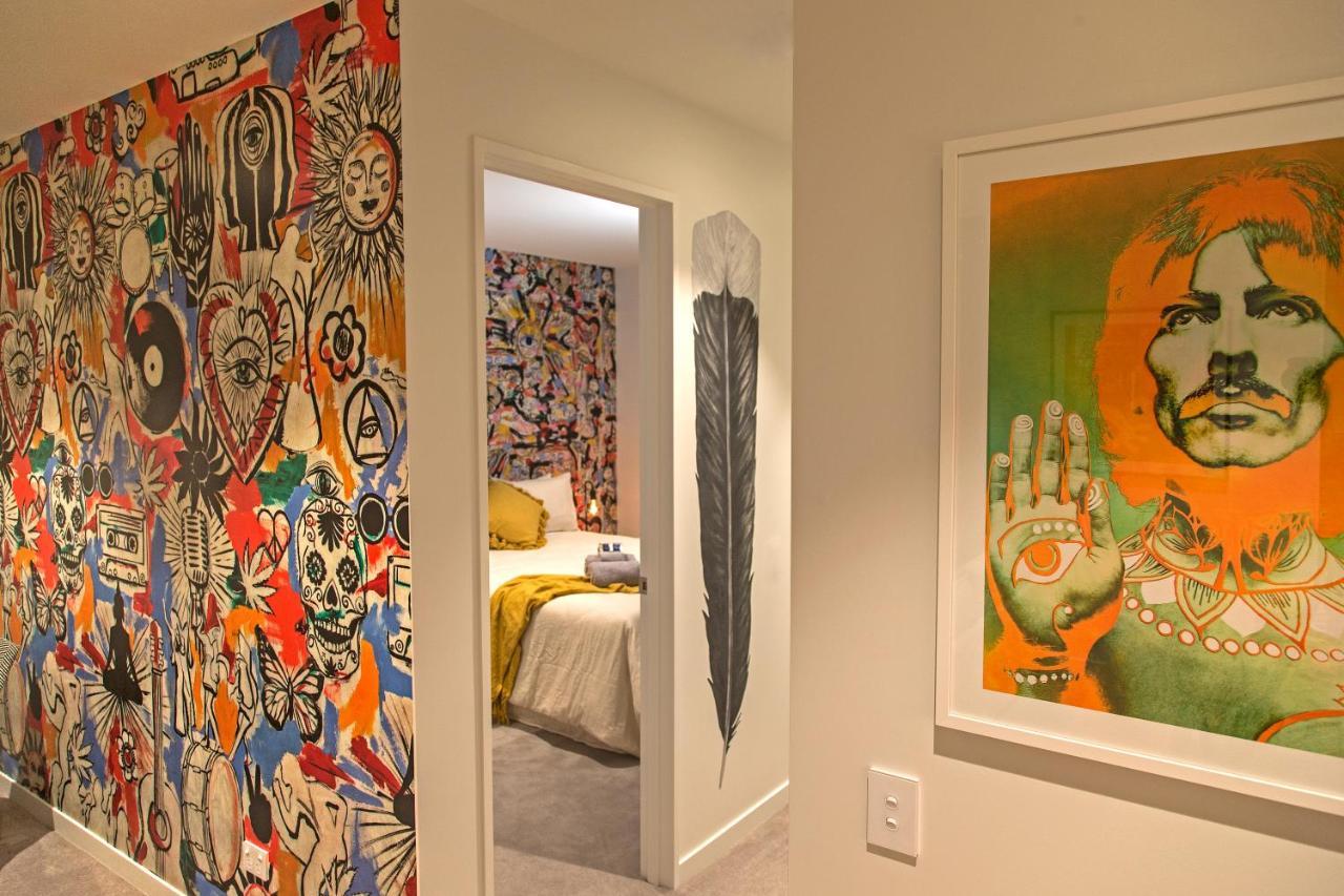 Funk In The City - Luxury Laneway Apartment With Single Garage Christchurch Bagian luar foto